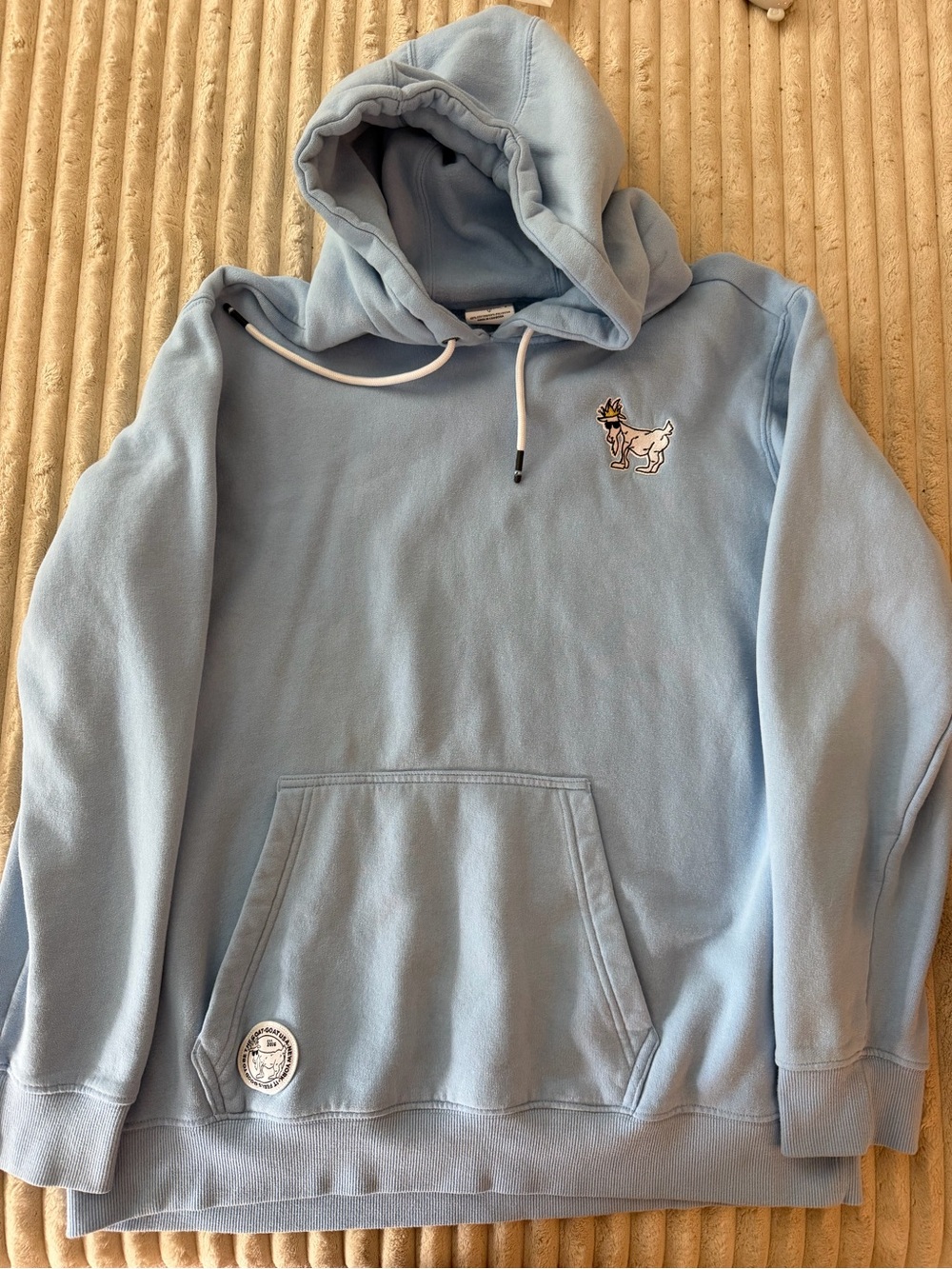 Blue Men's Hoodie Sweatshirt